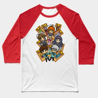 Team Card Captors Baseball T-Shirt